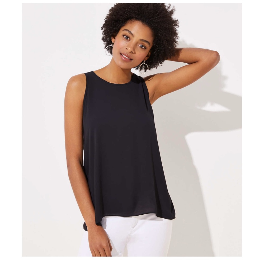 Black Sleeveless Top
